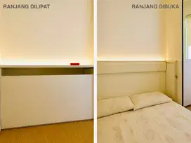 Dijual Apartemen Storage Pintar & Siap Huni di Mansion Bougenville