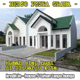 Rumah Sidoarjo kota 300jtan bisa cash KPR dan kredit tanpa Bank