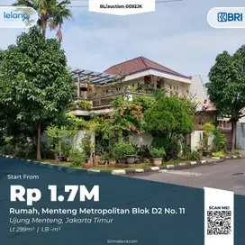 Rumah Dijual, Perum Metropolitan, Ujung Menteng, Cakung, Jakarta Timur