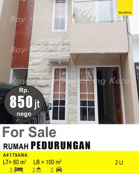 DIJUAL RUMAH DI PEDURUNGAN A4179