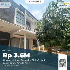 Rumah Dijual, Jl. Laut Samudra, Duren Sawit, Jakarta Timur