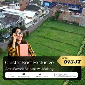 Kost Siap Bangun, Lokasi Strategis Hanya 3 Menit kampus UMM