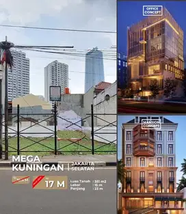 Tanah Strategis di Karet Semanggi Jakarta Selatan
