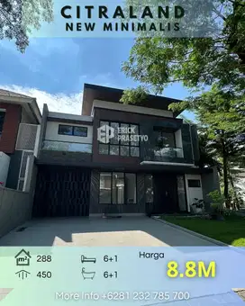 Rumah Citraland Utama New Minimalis, Main Road