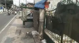 Sewa tanah kosong di condet pinggir jalan raya - akses mudah