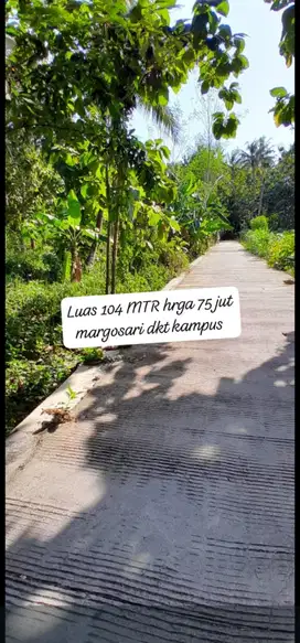 JUAL TANAH DI MARGOSARI PENGASIH KULONPROGO DEKAT KAMPUS