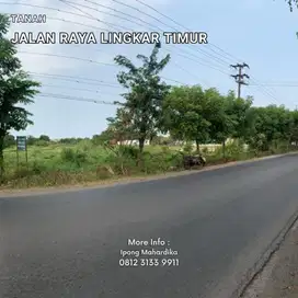 Tanah Pekarangan Sidoarjo Nol Jalan Cocok Untuk Industri Gudang dll