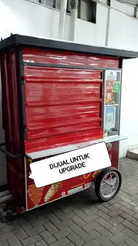 Dijual Gerobak Container jualan usaha makanan ringan
