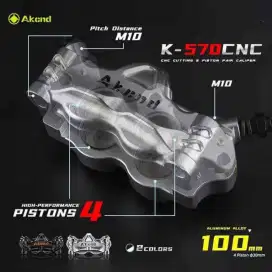 Kaliper 4p racing cnc universal 100mm