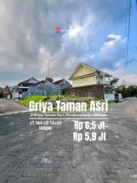 Tanah hook perumahan Griya Taman Asri