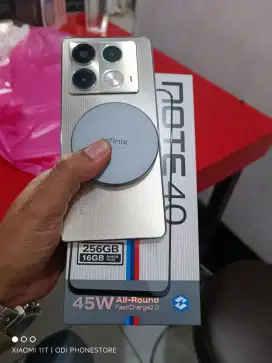 Infinix note 40 seri BMW 16/256 mulus seperti baru dan lengkap