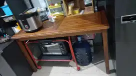 Dijual meja makan ukuran 80x130 msh kokoh kuat