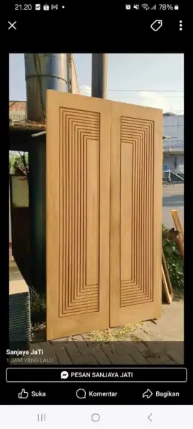 Pintu kusen jendela