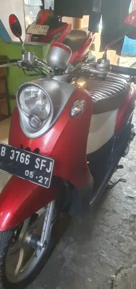 Jual Yamaha Fino tahun 2012 lengkap pajak hidup