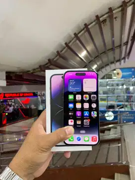 Dijual second iphone 14 Pro 128 GB Purple ibox