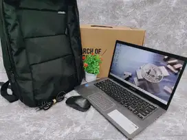 Jual laptop Asus Intel Celeron N4020 Ramb8GB SSD 256GB Fullset