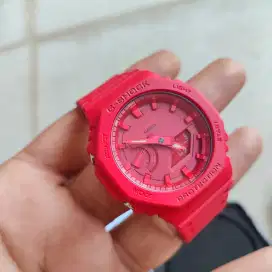 Casio G shock Gshock GA 2100 RedOut Original Fullset