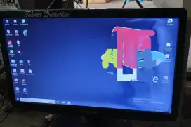 Monitor 17inch pc keyboard komputer bekas