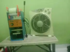 Qmesin pres cup minuman,bangku santai,kpas angin