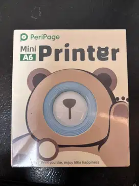 peripage printher thermal (baru)warna biru