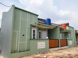 RUMAH MINIMALIS CANTIK 2 KAMAR SIAP HUNI 10 MENIT DARI STASIUN KRL