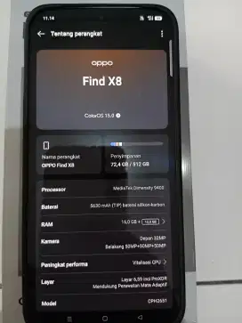 OPPO FIND X 8 like new