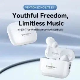 Buy 1 Get 1 TWS Vention E11 ENC, Bonus PowerBank