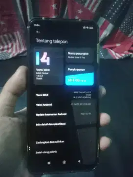 Xiaomi redmi note 9 pro ram 8/128gb wify only