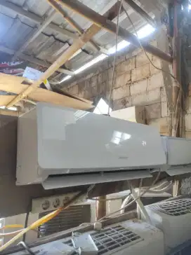 AC SEKEN 1pk unit gres bergaransi 1 tahun terima beres no revarasi