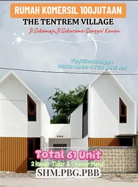 RUMAH DAERAH SUNGGAL DESAIN SCANDINAVIAN