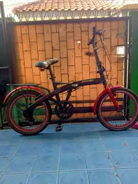 Sepeda lipat UK 20 exotic speed