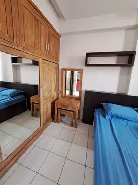 Menteng square disewakan 2 BR Furnished modify 1 br terawat bulanan