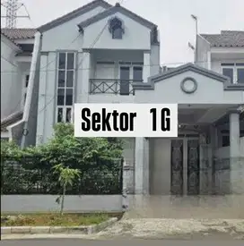 JUAL RUMAH TURUN HARGA SEKTOR 1 G GADING SERPONG