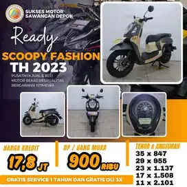 BERGARANSI HONDA NEW SCOOPY FASHION TH 2023 MULUS BISA CASH KREDIT