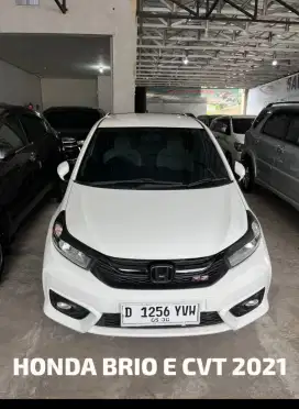 Silahkan di order HONDA BRIO E CVT