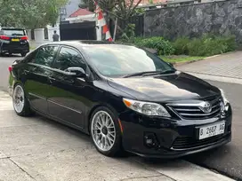 TOYOTA ALTIS G 1.8 AT 2012 HITAM ISTIMEWA PAJAK PANJANG