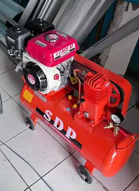 Kompresor Angin 1/4 HP + gx160 bensin
