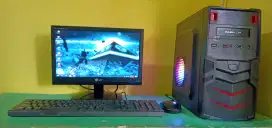 Komputer fullset siap pakai cocok untuk perkantoran