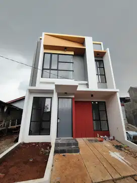Rumah 2 Lt Siap Huni Harga dibawah pasaran dekat Stasiun Jurangmangu
