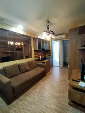 Sewa bulanan 2 Kamar Apartemen Bassura City ada water heater