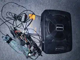 Sub kolong sansui +TV receiver