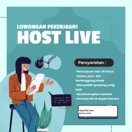 HOST LIVE HOODIE/CREWNECK