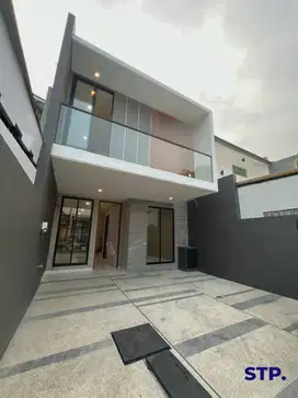 Rumah modern minimalis di Pantai Mentari, Kenjeran