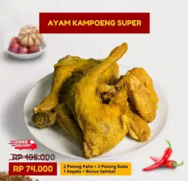 Jual Ayam Kampung Super tanpa pengawet