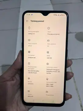 Hp oppo f11 4/128 second