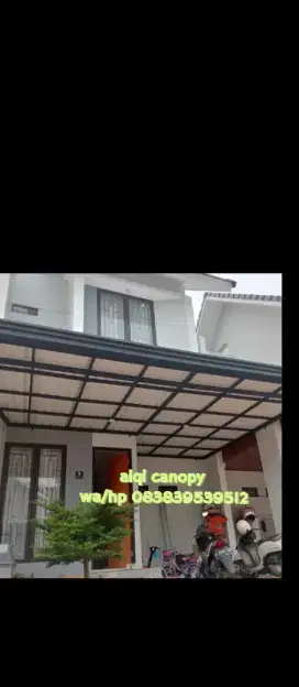 Canopy alderon ,pagar minimalis