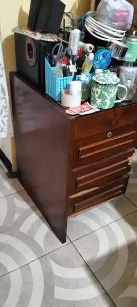 Jual meja kayu untuk kerja  P=142 cm Tinggi=74 cm Lebar=60 cm
