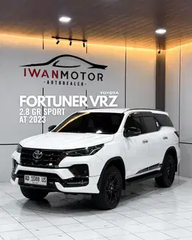 Asli AD Tangan Pertama! Fortuner VRZ 2.8 GR Sport Kicksensor 2023/2024