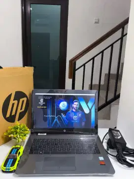 [RAM 16GB/SSD 512GB] Laptop Slim Hp Core i7 Dual VGA Murah Mulus