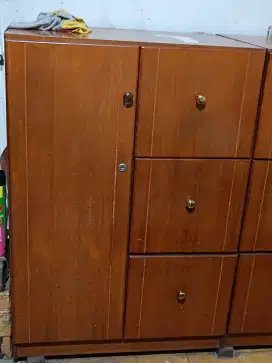 Jual Lemari Kembar kayu Jati